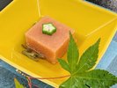 先付け:日南トマト養老豆腐
