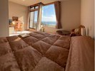 3階Wルームです。BEDに寝ながらオーシャンビュー♪♪(室内禁煙テラスで可)水平線からの日の出◎