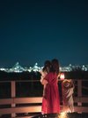 施設内展望台から見える絶景夜景