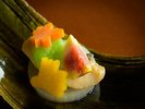 秋らしい彩りを添えた、諧暢楼の秋の一品。