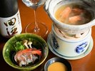 冬の静けさに包まれながら、海老しゃぶしゃぶを愉しむひとときを。