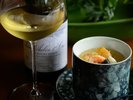 甘鯛・海老・地鶏に木耳の食感を加え、崩し豆腐の卵地で蒸し上げた、百合根と銀杏が彩る贅沢な南禅寺蒸し