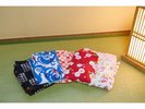 お子様用浴衣多数ご用意しています