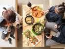 お部屋での食事も可能です。※要予約