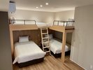 ジャパニーズウエスタンルーム(6名様利用部屋の洋室ベッド)