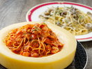 【秋のごちそうディナービュッフェ】濃厚チーズパスタ 2種のソース※イメージ