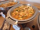 朝食ビュッフェ『日替わりメニュー例:麻婆豆腐、豚肉の生姜焼き』