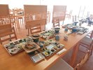 【食事会場】海の見える会食場です。