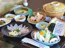 【佐賀の至宝を食す】「天然あら」刺し&鍋と「佐賀海苔」しゃぶ極上会席