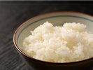 白ご飯は『豊岡米コシヒカリ こうのとり育む米』を使用しております。