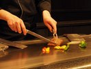 黒毛和牛のステーキ。ジューシーな和牛をお愉しみください。