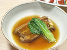 【ご夕食】煮物一例:じっくり煮込んだ能登豚