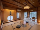 ■【温泉岩風呂付・湖畔側】スタンダード和室