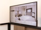 【EXセミダブル】テレビツインルーム・セミダブルームは42インチテレビでございます。