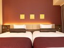 【EXスーペリアツイン】23u / ベッド幅120pセミダブルサイズのベッドを2台ご用意。