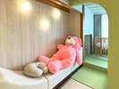 2023年7月OPEN、クマさんのいる赤ちゃん特別室「Angel」-約70平米-(グリーン)
