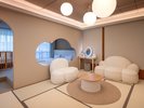 2023年7月OPEN、クマさんのいる赤ちゃん特別室「Angel」-約70平米-(ブラウン)
