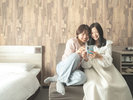 会話も盛り上がるくつろぎのお部屋です ※使用感イメージ