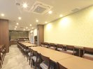 食事会場:カウンター席をご用意しております。