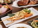 【夕食一例】伊勢海老の鬼瓦焼き