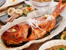 【夕食一例】金目鯛の姿煮