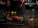 【料理】夕食 鉄板焼 コースメニュー(イメージ)