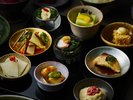 【料理】夕食 太閤膳(前菜九種盛り)