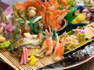 【お食事】夕食/南国土佐の郷土料理『皿鉢(さわち)料理』※一例