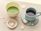 【OMOカフェ&バル】ドリンクと干菓子のセット「一服一煎セット」