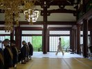 三条寺町朝まいり 本能寺での朝のおつとめ