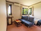 #カジュアルツイン 南側・お部屋からドッグランを見渡せます。