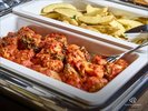 ミートボールときのこのトマト煮