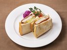 【アラカルトディナー】国産豚のロースカツサンドウィッチ(イメージ)