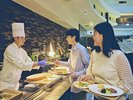 【ファイン・ビュッフェイメージ】ライブキッチンで提供するクレープガレットがおすすめ☆