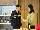 【ハース・ファンタジーステイ専用ラウンジ】16:00以降はアルコールドリンクのフリーフロー♪