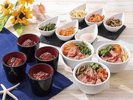 【サマーオーシャンテーブル 8/8〜16限定】ローストビーフ&スタミナビビンバ丼、ミニうなぎ丼 (イメージ)