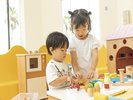 【ウミエール/ベビーエリア】木のぬくもり溢れる上質な「おままごと」コーナー♪