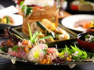 【特別旬彩懐石】御造り お料理の一例