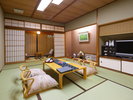 特別室 「山峡-やまあい」12畳+ツインベッドルーム+高野槙風呂