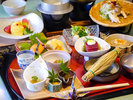 特別懐石プラン ご朝食一例お食事処にご用意させて頂きます