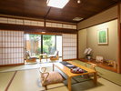 特別室 清澄(きよすみ)/和室12.5畳+ベッドルーム+信楽焼陶器風呂+高野槙風呂