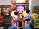 ゲームコーナーで楽しい思い出を