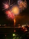 8月15日「山鹿灯籠まつり納涼花火大会」を特等席で☆