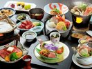 夕食|最上級会席「豊前」一例
