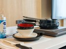 キッチン用品はフロントにてお貸出しいたします