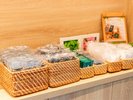 アメニティバーは1階エレベーター前にございます