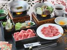 選べるあか牛しゃぶしゃぶ、すき焼き鍋