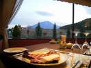富士山を眺めながらのお食事は格別です!