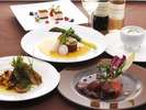 地元野菜と甲州牛や甲州ワインで創作フルコースディナーを堪能出来ます!
