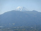 客室からの富士山の眺め